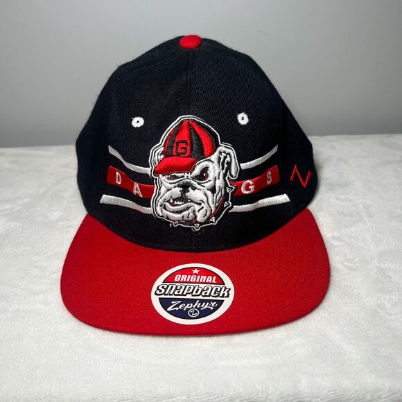 Georgia Bulldogs Hat Football UGA Logo Adjustable - Picture 1 of 6